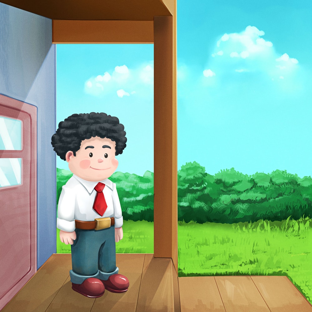 Character In Different Environment 2